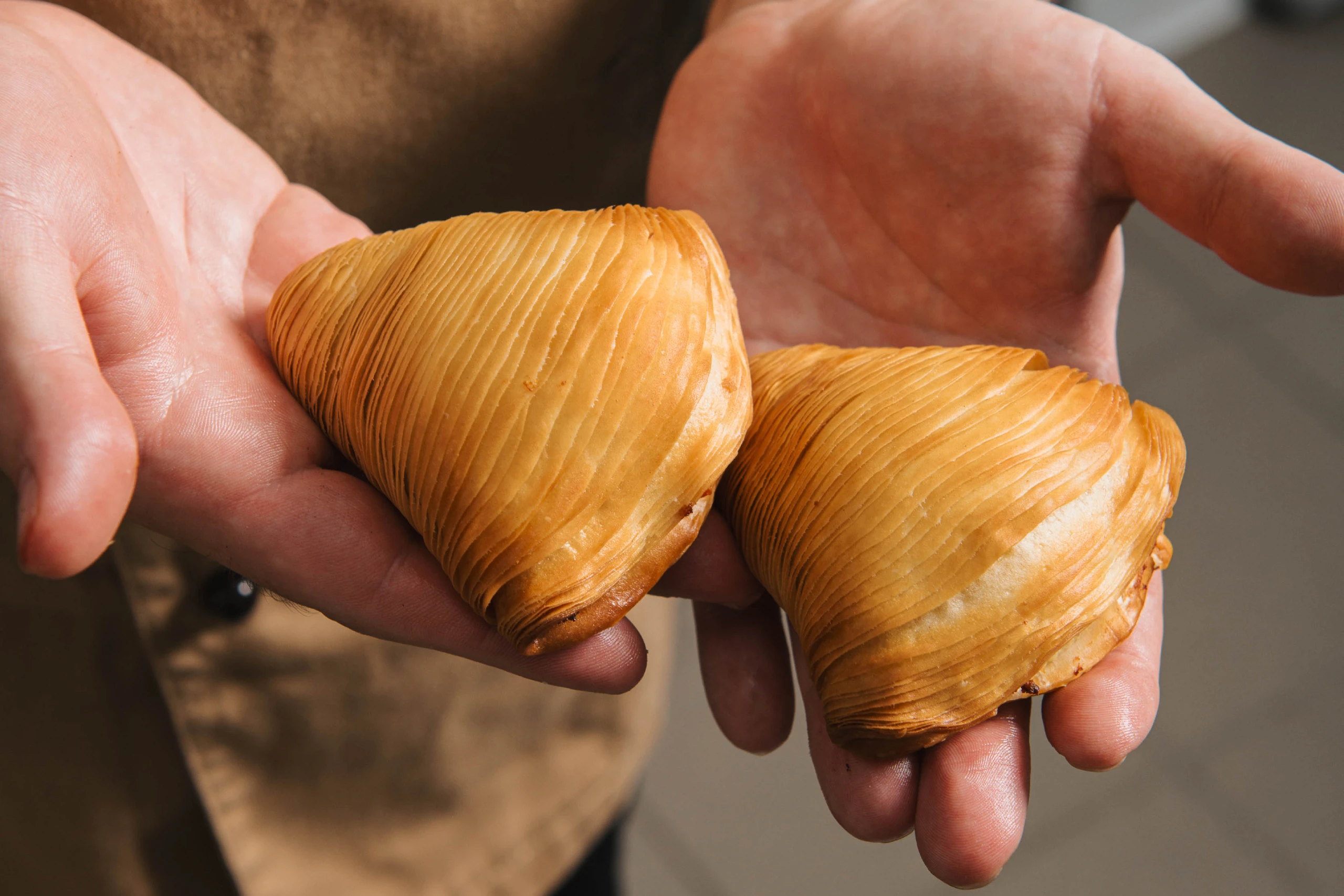 materie prima sfogliatella primo piano